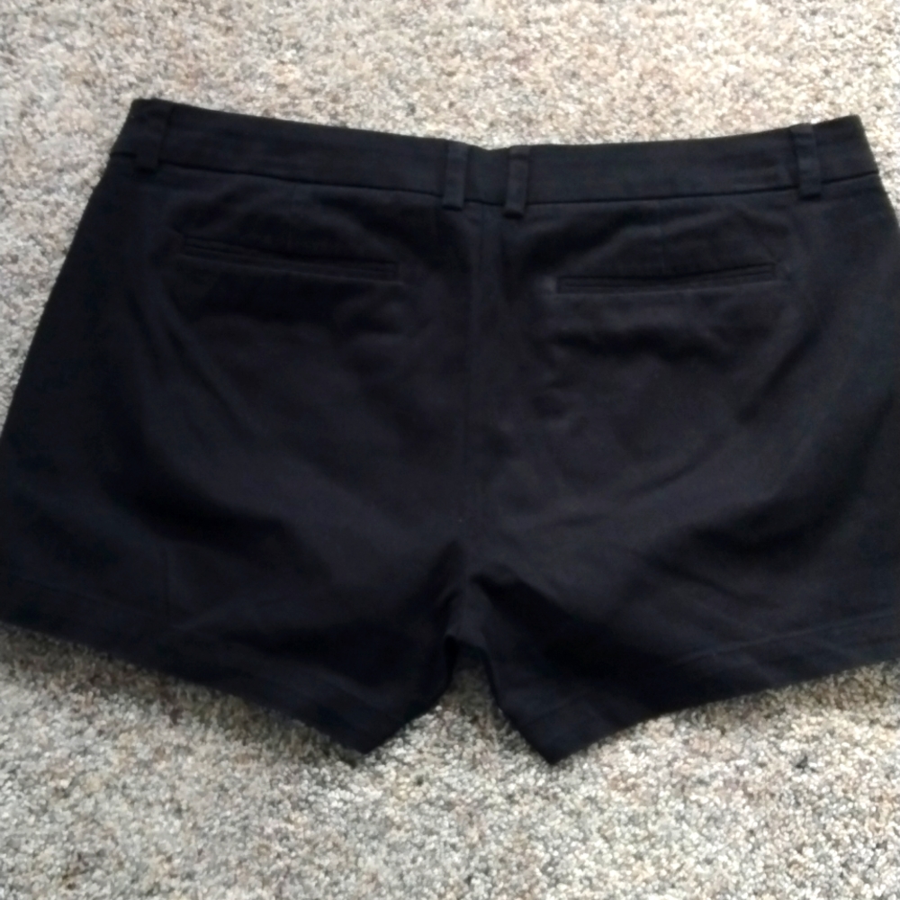 BLACK Short Shorts size 12, very sexy & short